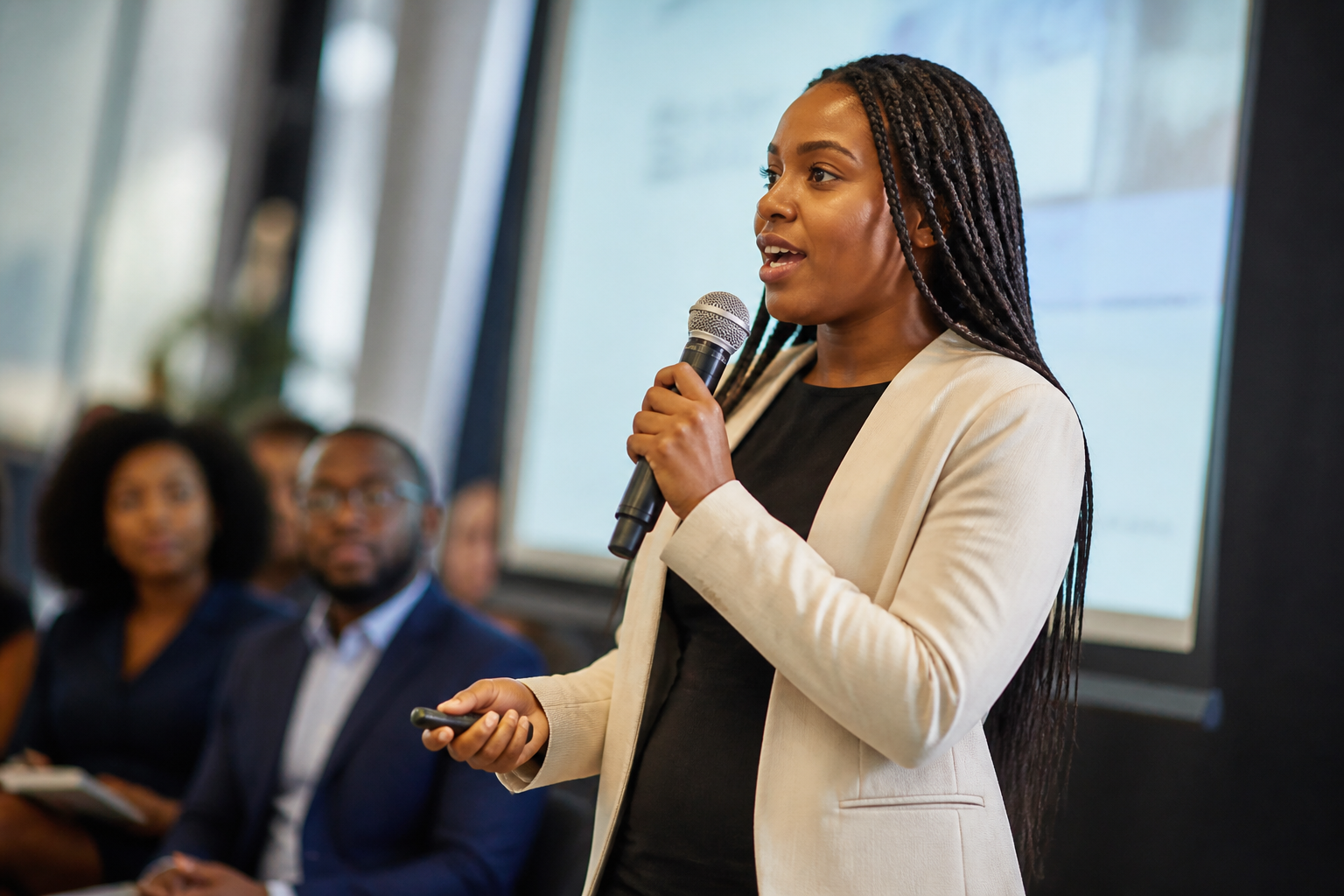 Bowie State Alumna Showcases Innovation in Historic HBCU Pitch Event at NY Tech Week