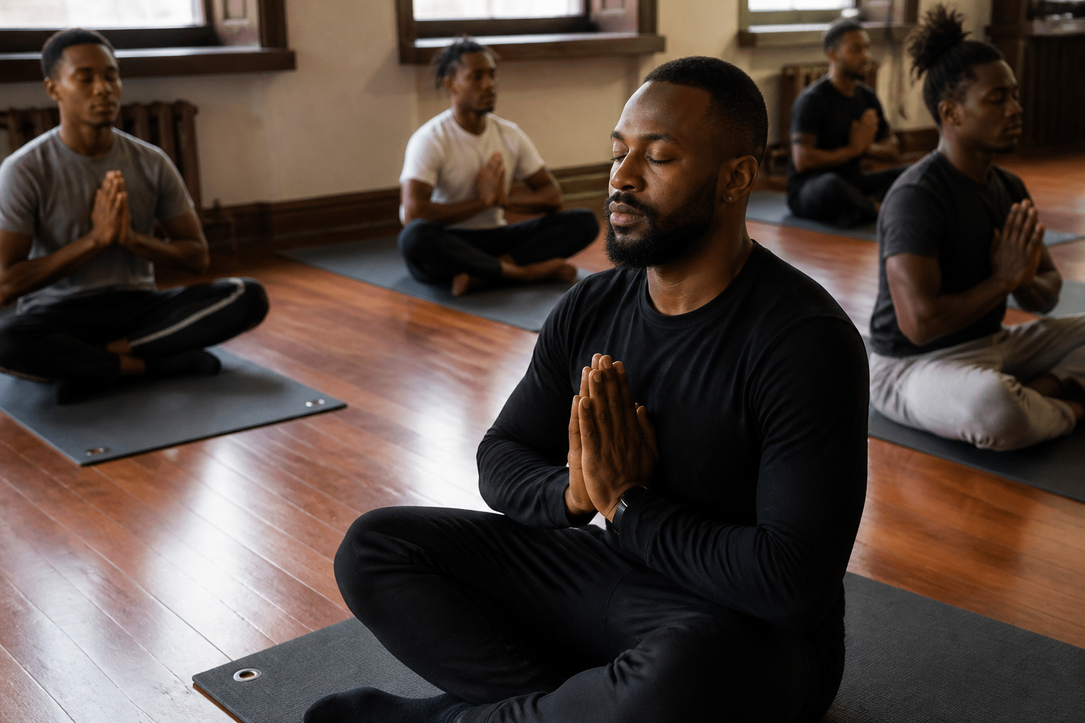 Howard University Mental Health Advocates Highlight Yoga and Holistic Wellness Practices for Black Men